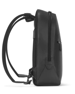 Kleiner Rucksack aus Sartorial Leder - Schwarz - Leder - MB130277 - Rucksäcke