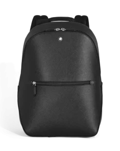 Kleiner Rucksack aus Sartorial Leder - Schwarz - Leder - MB130277 - Rucksäcke