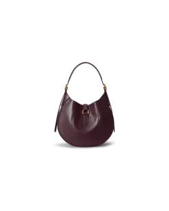 Kleine Schultertasche Polo ID aus Leder Red