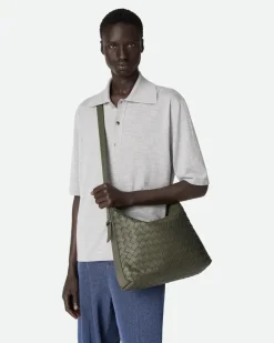 Kleine Traveler Bag-Grün - Herren