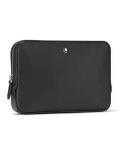 Kleine Umhängetasche aus Sartorial Leder - Schwarz - Leder - MB130308 - Messenger Bags