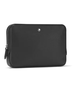 Kleine Umhängetasche aus Sartorial Leder - Schwarz - Leder - MB130308 - Messenger Bags