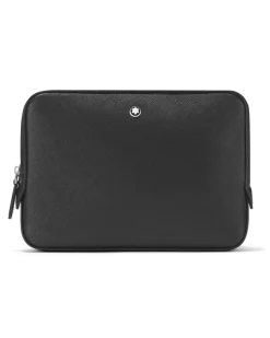 Kleine Umhängetasche aus Sartorial Leder - Schwarz - Leder - MB130308 - Messenger Bags