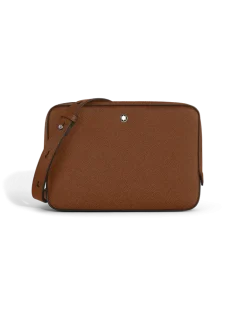 Kleine Umhängetasche aus Sartorial Leder - Rehbraun - Leder - MB220338 - Messenger Bags