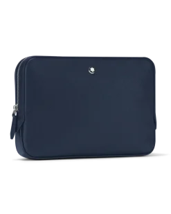Kleine Umhängetasche aus Sartorial Leder - Tintenblau - MB131718 - Messenger Bags