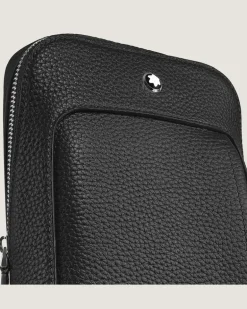 Kleine Umhängetasche Montblanc Companion - Schwarz - Leder - MB220203 - Sling Bags