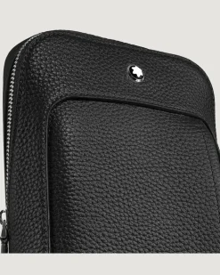 Kleine Umhängetasche Montblanc Companion - Schwarz - Leder - MB220203 - Sling Bags