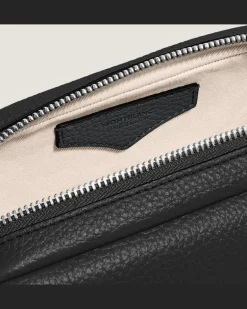 Kleine Umhängetasche Montblanc Companion - Schwarz - Leder - MB222879 - Messenger Bags