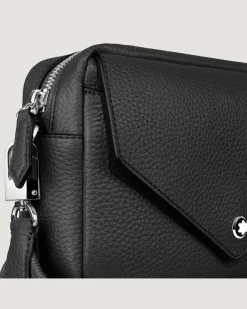 Kleine Umhängetasche Montblanc Companion - Schwarz - Leder - MB222879 - Messenger Bags
