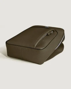 Kleine Umhängetasche Montblanc Companion - Khaki - Leder - MB220204 - Sling Bags