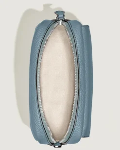 Kleine Umhängetasche Montblanc Companion - Frosted Blue - Leder - MB222883 - Messenger Bags