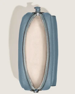 Kleine Umhängetasche Montblanc Companion - Frosted Blue - Leder - MB222883 - Messenger Bags
