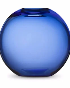 Kleine Vase aus Muranoglas - Blau