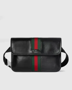 Kleine Web Trademark Gürteltasche Schwarz