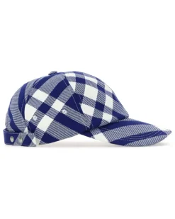 Knightipcheck Exterior: Polyester Wool Cappelli E Fasce Per Capelli Hat Navy