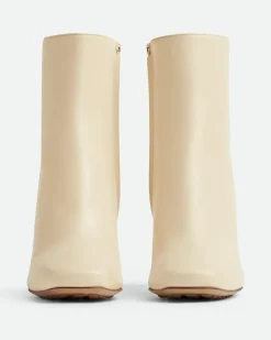 Knot Stiefelette-Weiss - Damen