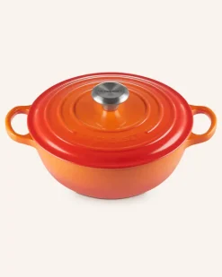 Kochtopf La Marmite Signature orange Flame
