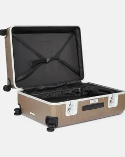 Koffer Bank Light Trunk On Wheels L Braun