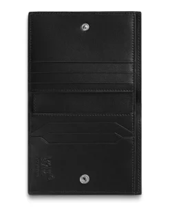 Kompakte Brieftasche 6 cc aus Meisterstück Leder - Schwarz - Leder - MB129677 - Brieftaschen