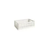 Korb Colour Crate - Beige - Recyceltes Polypropylen - Designer Hay Studio