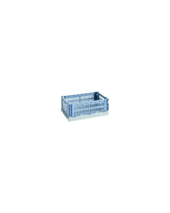 Korb Colour Crate - Bunt - Recyceltes Polypropylen - Designer Hay Studio