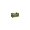 Korb Colour Crate - Grün - Recyceltes Polypropylen - Designer Hay Studio