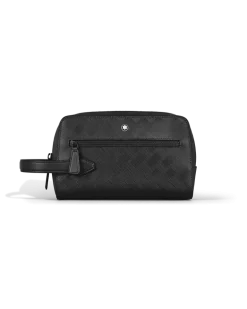 Kosmetik-Clutch aus Extreme Leder - Schwarz - Leder - MB221610 - Kulturtaschen