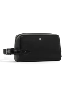 Kosmetik-Clutch aus Meisterstück Leder - Schwarz - Leder - MB220408 - Clutches