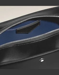 Kosmetik-Clutch aus Meisterstück Leder - Schwarz - Leder - MB220408 - Clutches