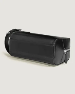 Kosmetik-Clutch aus Meisterstück Leder - Schwarz - Leder - MB220408 - Clutches