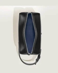 Kosmetik-Clutch aus Meisterstück Leder - Schwarz - Leder - MB220408 - Clutches