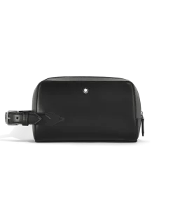 Kosmetik-Clutch aus Meisterstück Leder - Schwarz - Leder - MB220408 - Clutches