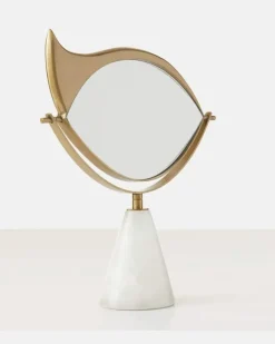 Kosmetikspiegel Lito Gold