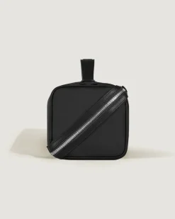 Kosmetiktasche Montblanc Panorama - Schwarz - Stoff und Leder - MB222295 - Taschenaccessoires