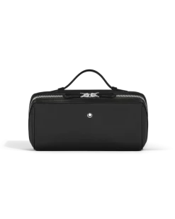 Kosmetiktasche Montblanc Panorama - Schwarz - Stoff und Leder - MB222295 - Taschenaccessoires