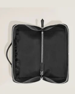 Kosmetiktasche Montblanc Panorama - Schwarz - Stoff und Leder - MB222295 - Taschenaccessoires