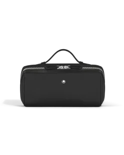 Kosmetiktasche Montblanc Panorama - Schwarz - Stoff und Leder - MB222295 - Taschenaccessoires
