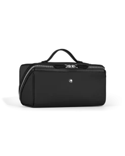Kosmetiktasche Montblanc Panorama - Schwarz - Stoff und Leder - MB222295 - Taschenaccessoires