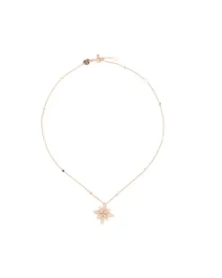 18kt Rose Gold Ghirlanda Diamond Necklace Ss26 W