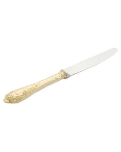 24kt vergoldetes Dessert-Messer