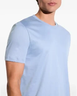 Kurzärmeliger Pyjama - Blau