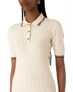 Kurzärmeliges Poloshirt Beige
