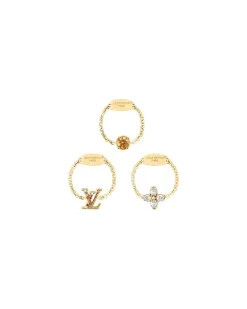 Lady LV Set aus drei Ringen Gold