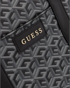 Laptoptasche mit geometrischem Muster - Grau
