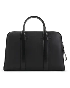 Laptoptasche mit Henkel - Schwarz