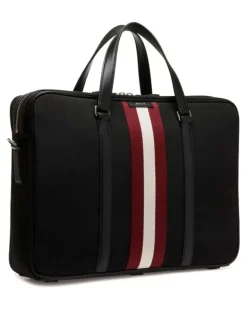 Laptoptasche mit Logo-Patch - Schwarz