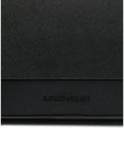 Laptoptasche mit Logo-Prägung - Schwarz