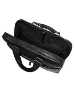 Laptoptasche mit Logo-Prägung - Schwarz