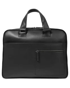 Laptoptasche mit Logo-Prägung - Schwarz