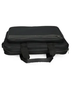Laptoptasche mit Logo-Streifen - Schwarz